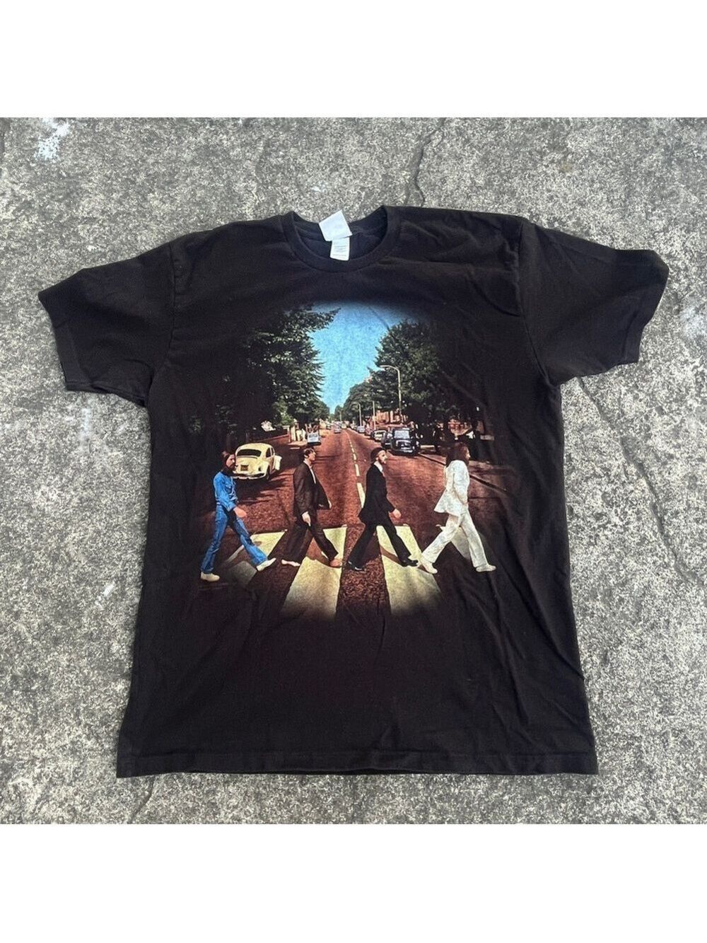 The Beatles 2006 Vintage Abbey Road T-Shirt - Size Large